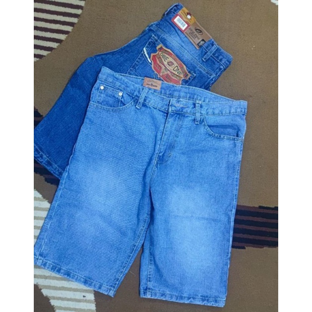 CELANA PENDEK JEANS STANDAR PRIA NEW / CELANA PENDEK  REGULER PRIA 27 SAMPAI 38