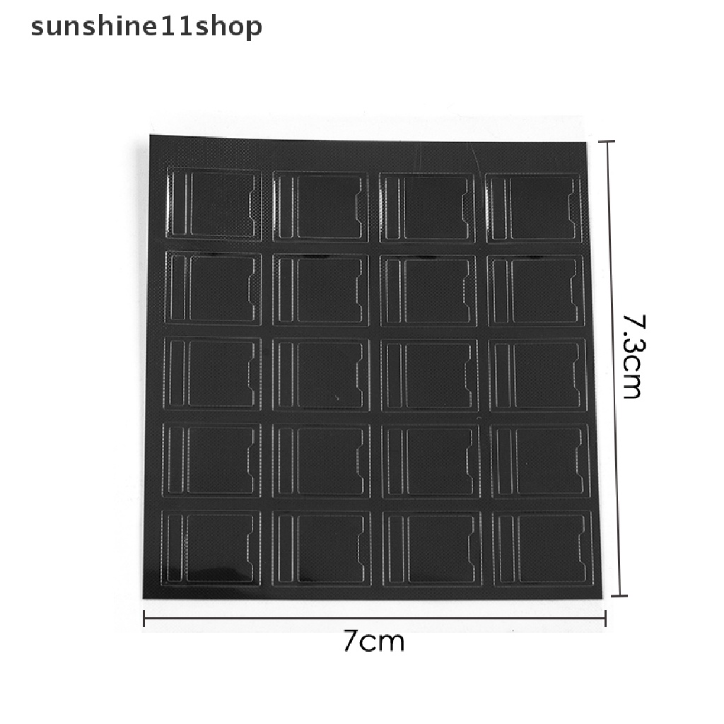 Sho 120Pcs / set Film Switch MX Warna Hitam Untuk Reparasi Keyboard Mekanik