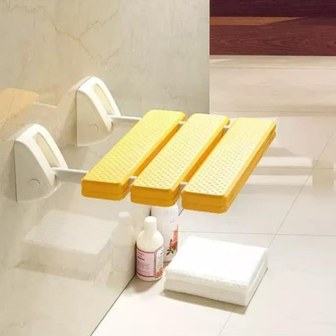 Kursi Dinding Lipat Kamar Mandi / Shower Chair FOLDING / WALL MOUNTED - Putih