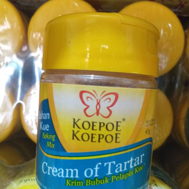 

Cream of tartar koepoe koepoe 43gr ( 6 pcs )