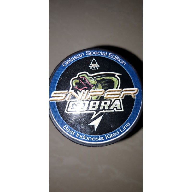 Senar gelasan layangan Sniper Cobra murah tajam untuk turnamen size 0.22 bahan N66