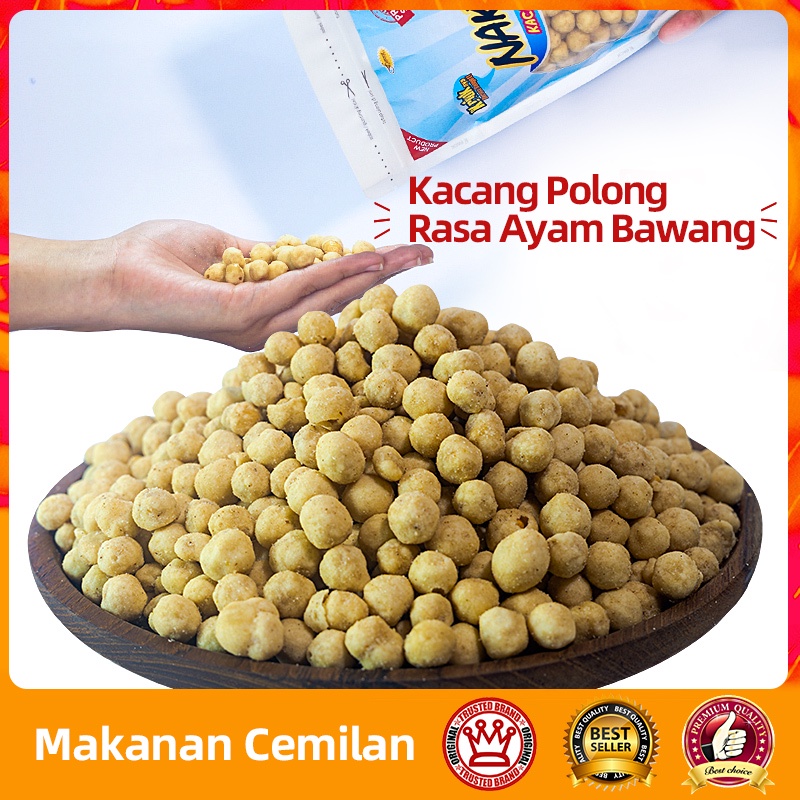 

NAKATA kacang polong Rasa Ayam Bawang 150gr kacang kacangan sehat snack NAKATA kacang polong