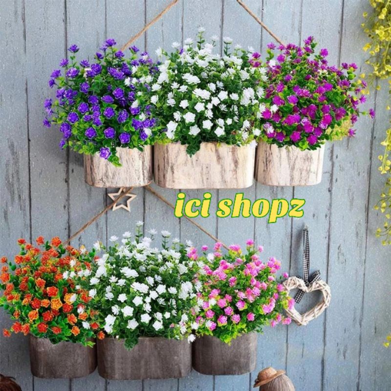 Bunga Eucalyptus Bunga Dolar Bunga Artificial-5