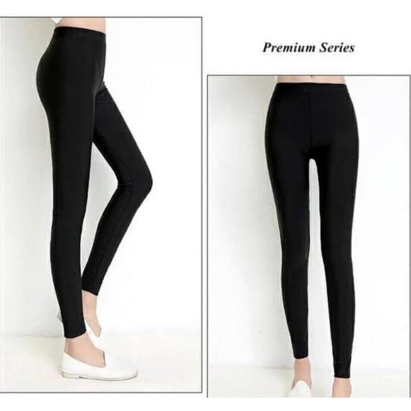 Legging Panjang Spandek Premium Standar dan Jumbo /Legging Bahan Kaos/ Legging Wanita Dewasa