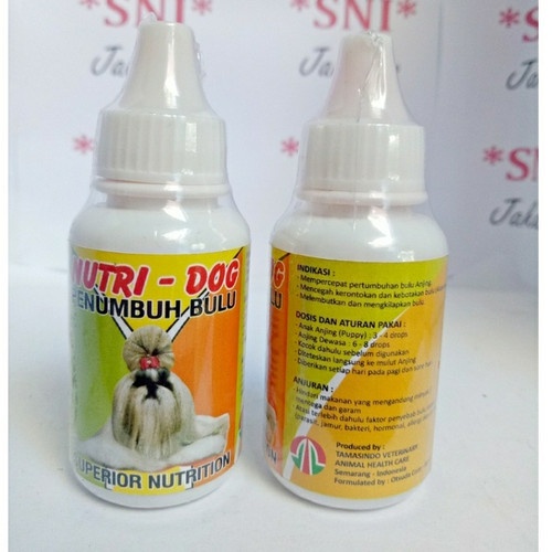 PH.Medan 30ml NUTRI CAT &amp; Nutri DOG - Vitamin Penumbuh Bulu