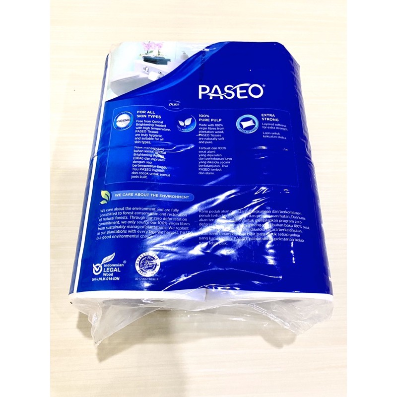 tisu paseo toilet 2ply 300sheets 4roll-1