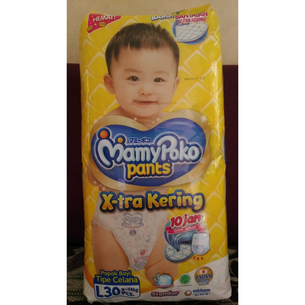 Order Langsung Mamy Poko Mamypoko Pants Standar L30 Murah
