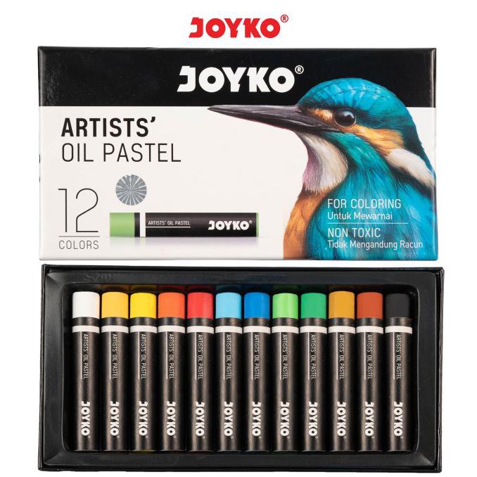 

Diskon Artists Oil Pastel Krayon Minyak Joyko OP-12ART 12 Warna Colors Diskon