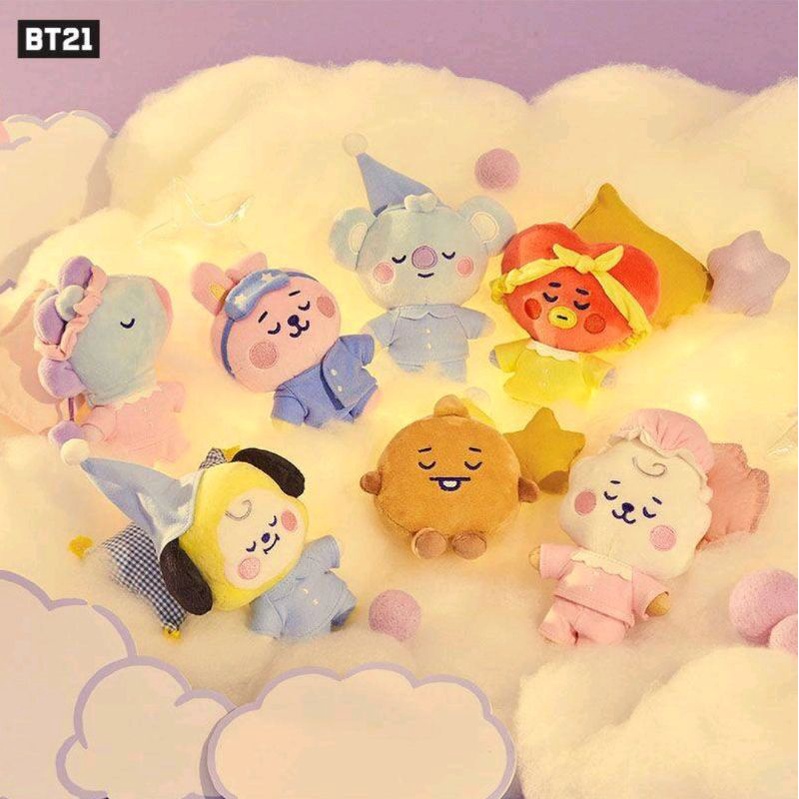 BTS BT21 Line OFFICIAL DREAM BABY CHARM 20cm DOLL