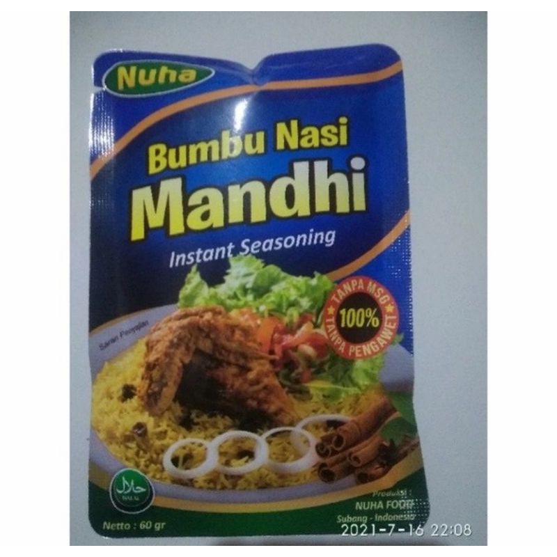 

bumbu nasi mandhi