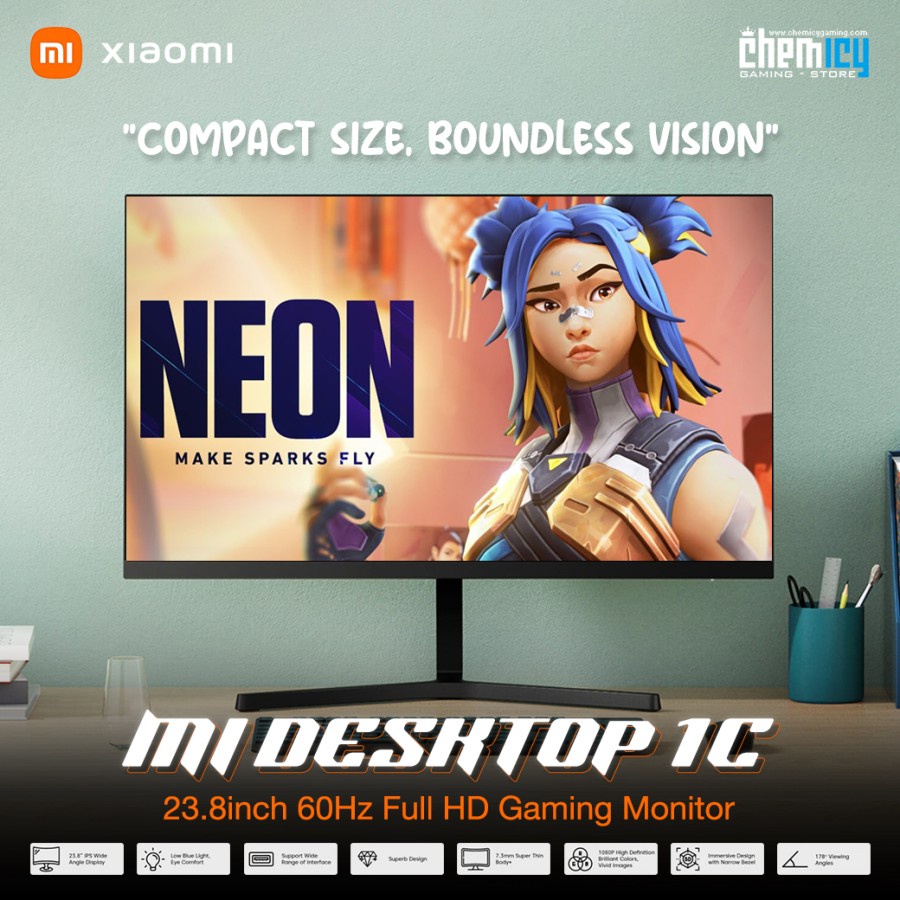 Xiaomi Mi Desktop Monitor 1C 23.8inch 60Hz LED Gaming Monitor