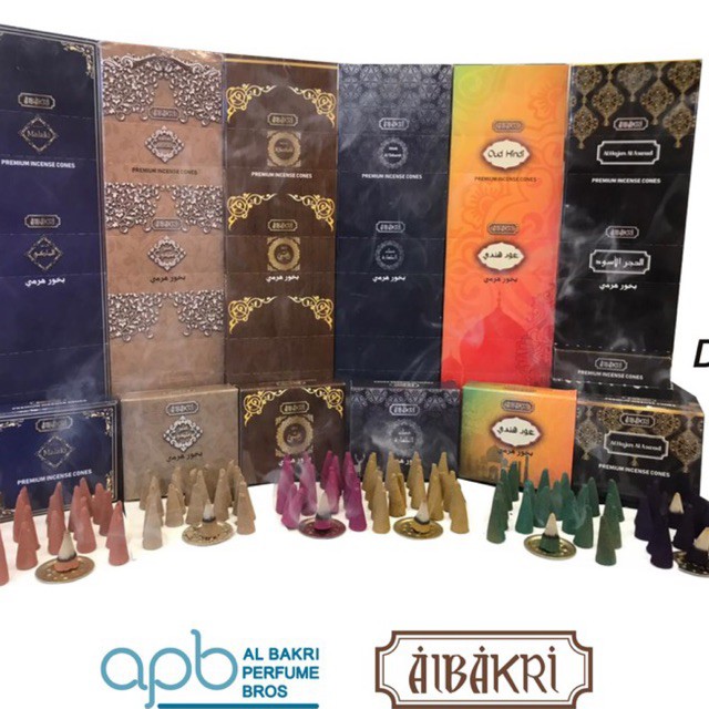 DUPA KERUCUT WANGI. BAKHOUR Kerucut 20 Pcs. BUHUR KERUCUT ARAB. MEREK ALBAKRI. RANDOM