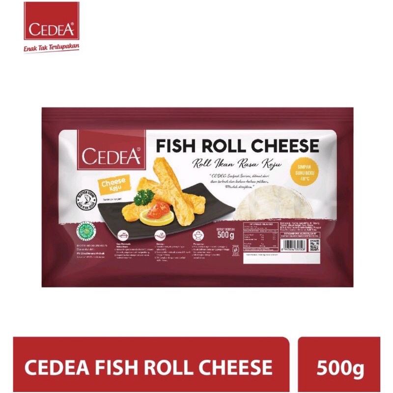 

Cedea Frozen Food / Cedea Fish Roll Cheese [500 gr]