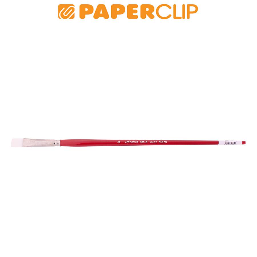 

KUAS LUKIS ARTEMEDIA RED FLAT 950B-6