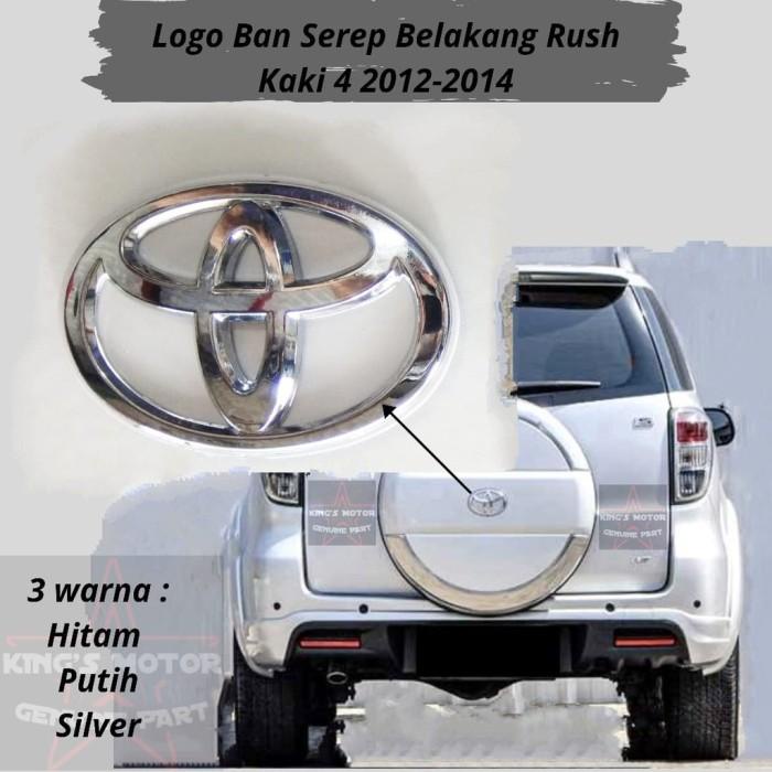 Cover Logo Emblem Ban Serep Rush 2012-2015 Kaki 4 Original