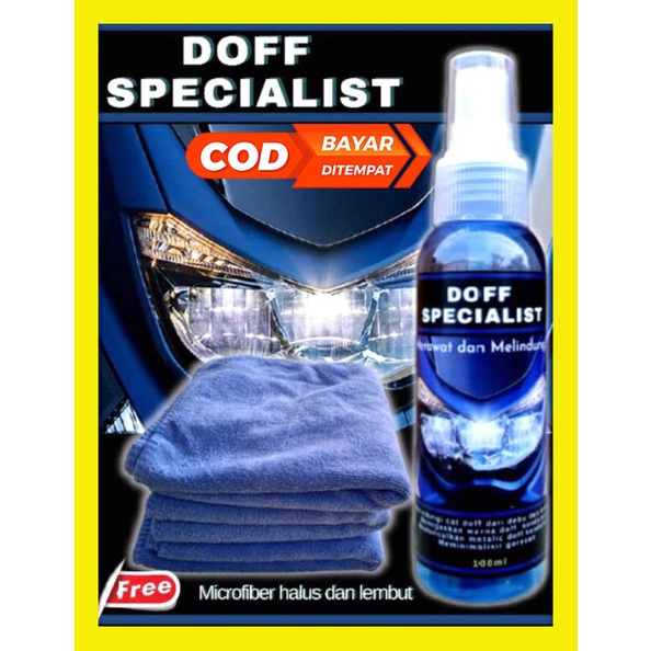 Pengkilap Body Motor Doff / Mobil Doff / Matte / Doff Specialist 100 ml