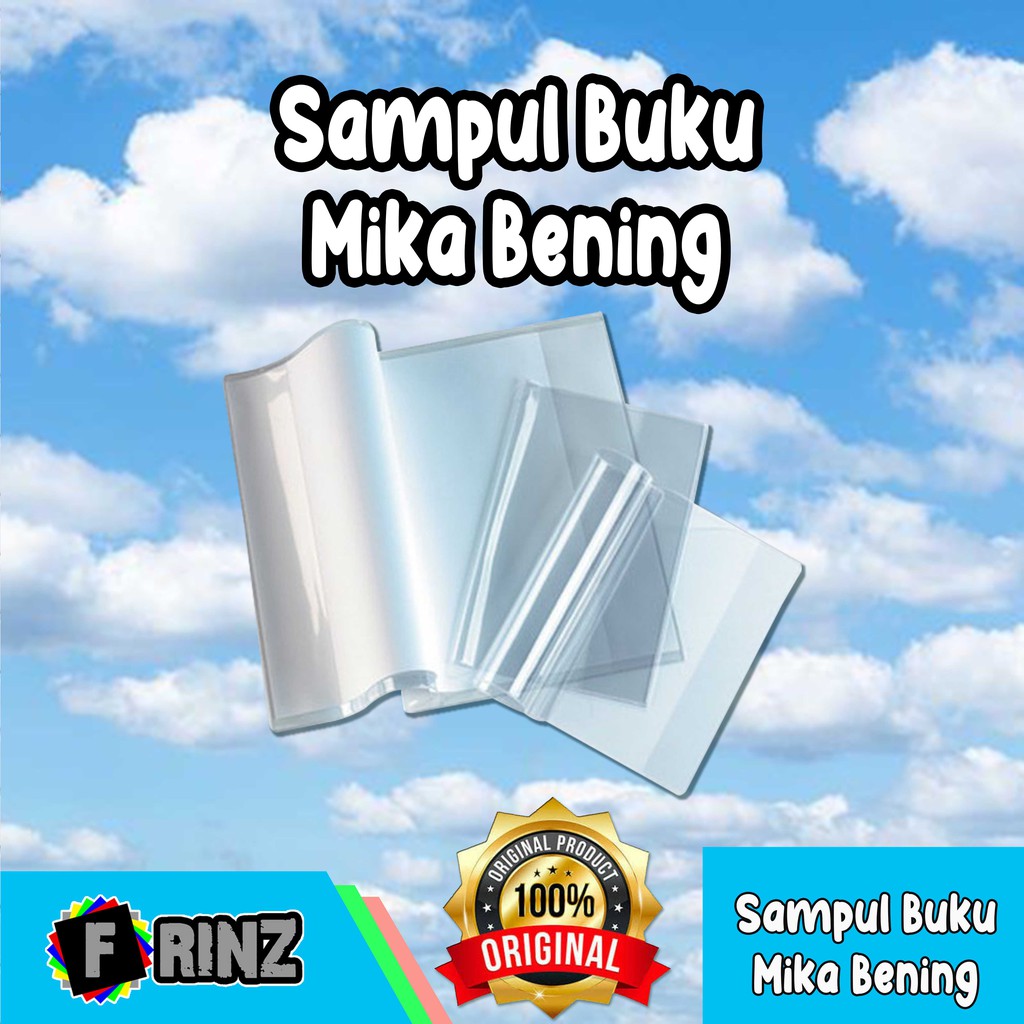 

ATK ~ Sampul Buku Mika Bening / Pembungkus Plastik Buku