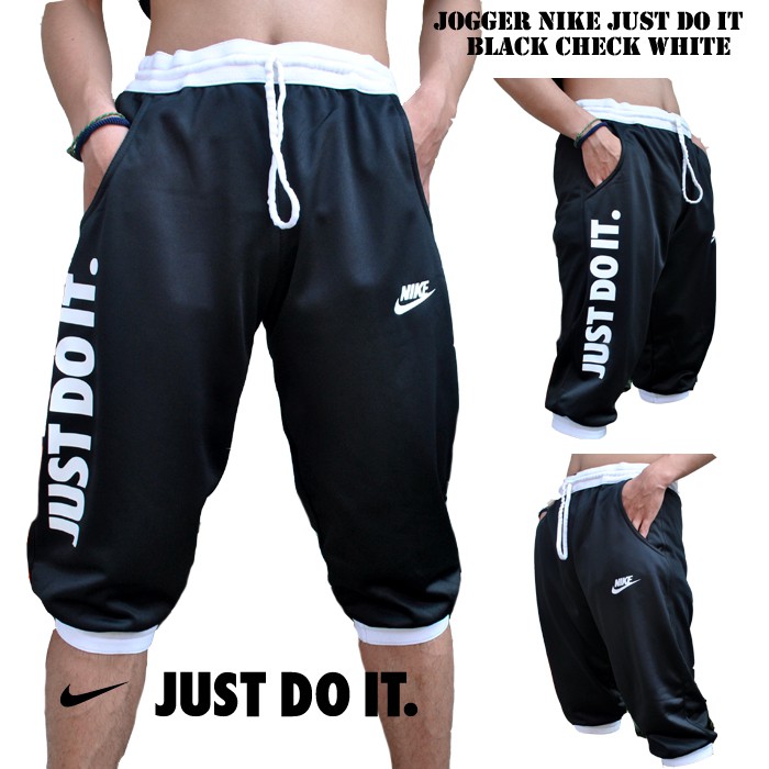 celana jogger pendek nike just do it celana olahraga celana training celana pants