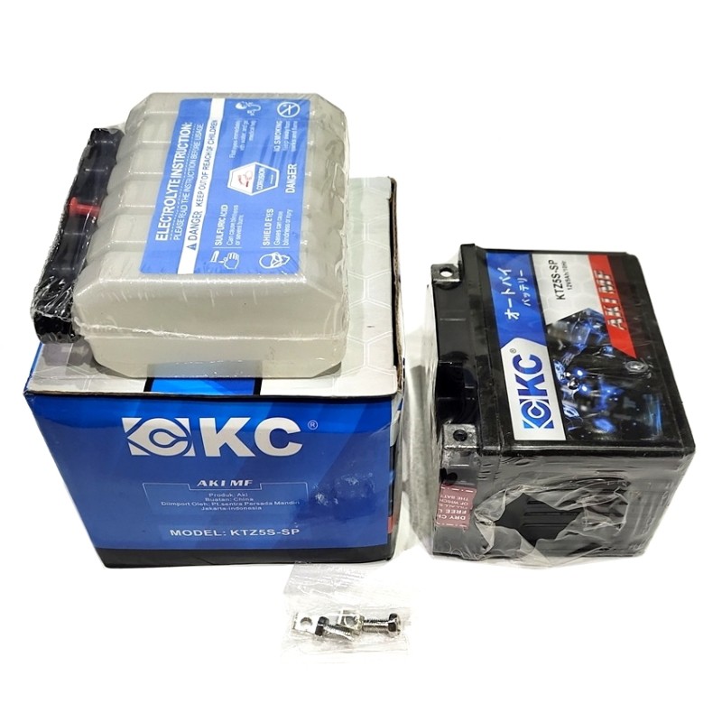 PROMO Aki Kering KTZ5S-SP HONDA Supra X 125 FI Helm In (JAMINAN ORIGINAL MURAH)