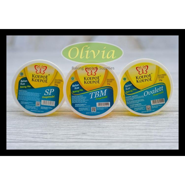 

KOEPOE KOEPOE SP / BAHAN KUE / PENGEMULSI / PENGEMBANG BAKING MIX 30 G BERKUALITAS