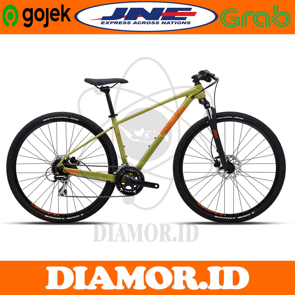 Sepeda Hybrid Polygon Heist X2 700C AL6 URBAN CROSS Shimano Altus 2x8 Speed