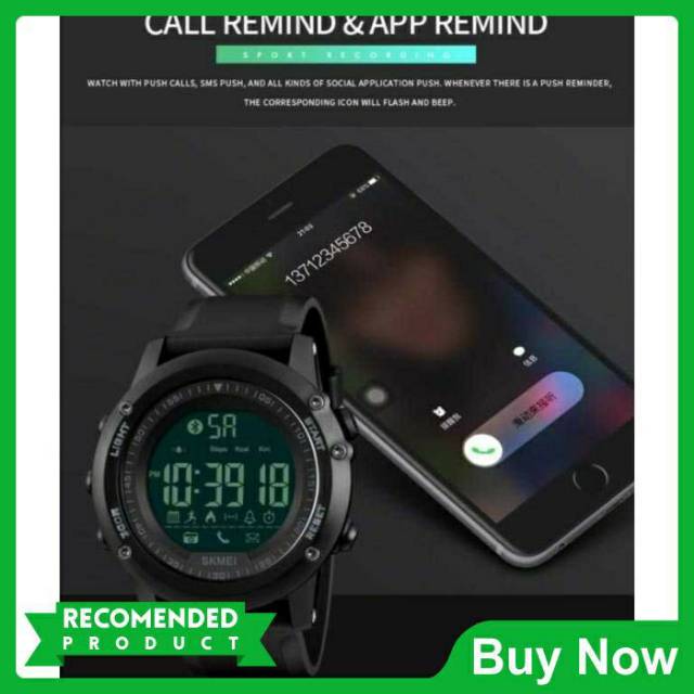 SKMEI Jam Tangan Olahraga Smartwatch Bluetooth - 1321