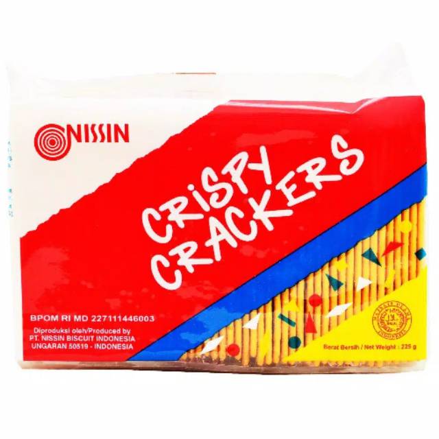 

Nissin Crispy Crackers 225 Gram