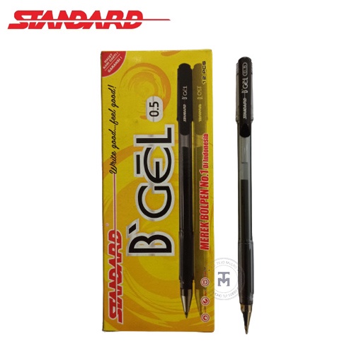 

Pulpen Standard B Gel Hitam