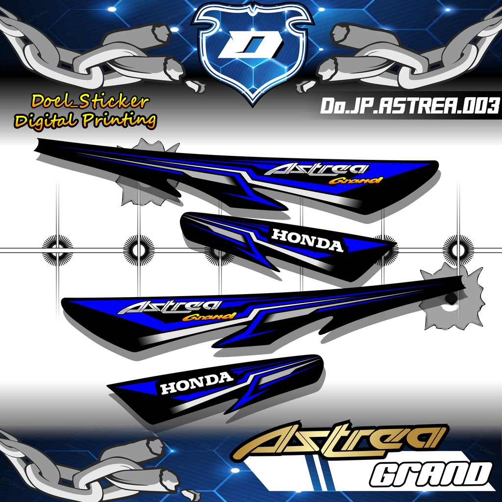 STRIPING HOLOGRAM ASTREA GRAND / STRIPING GRAND BULUS DOEL 003