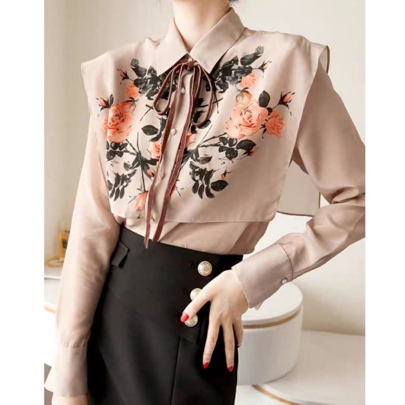 MDLV ~ 5265 JUDYTA SAILOR COLLAR SHIRT BLOUSE KOREA KEMEJA KOREA BLOUSE PREMIUM FASHION IMPORT