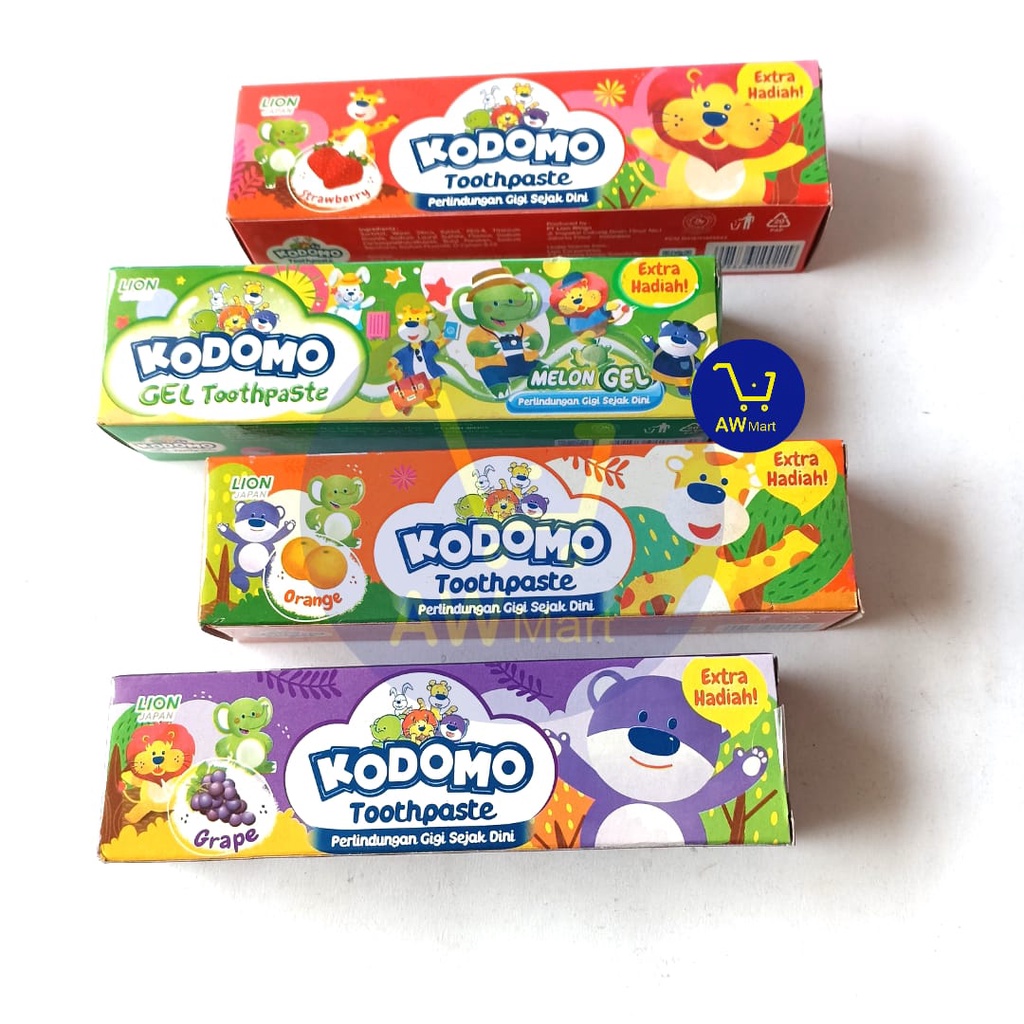 ODOL KODOMO Pasta Gigi 45gr (DARI PABRIK LANGSUNG) ALL VARIAN