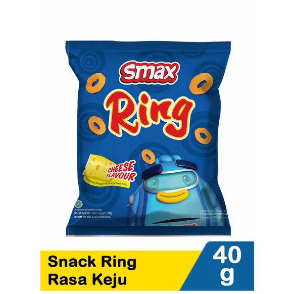 

Smax Snack Ring Rasa Keju 40G