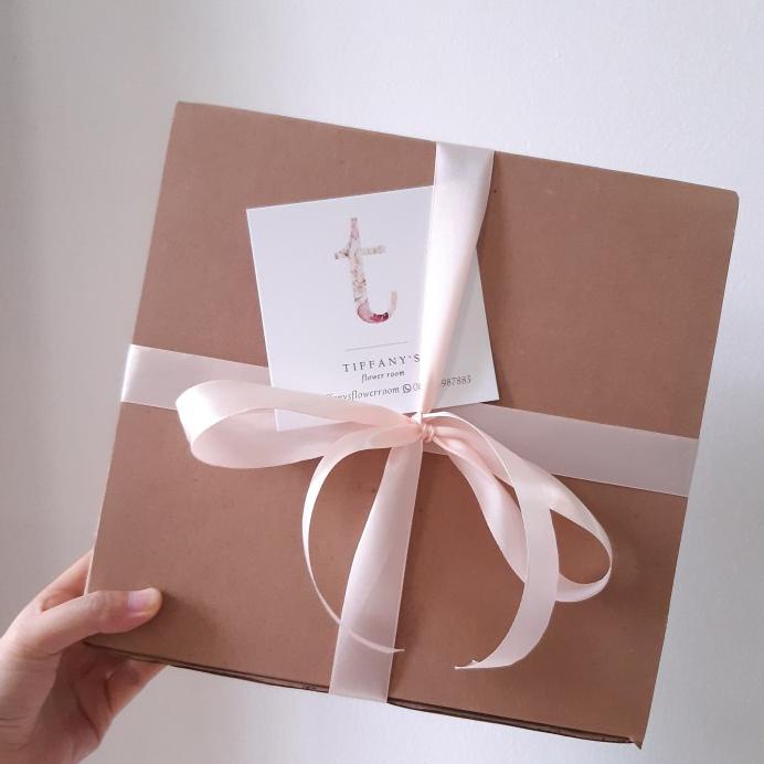BABY'S BREATH KERING (S) / BUKET KECIL BUNGA KERING /BABY'S BREATH - PUTIH