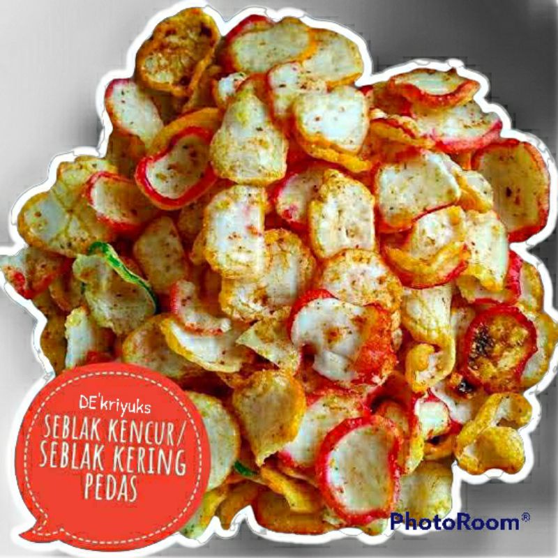 

kerupuk seblak bantet pedas jeruk