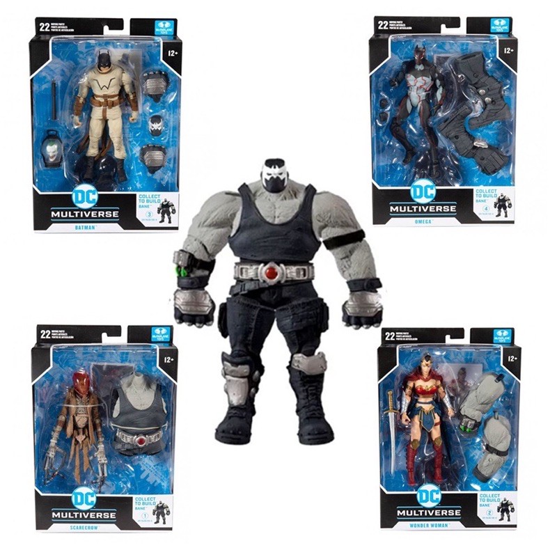 dc mcfarlane multiverse series baf bane satu set dijual sepaket