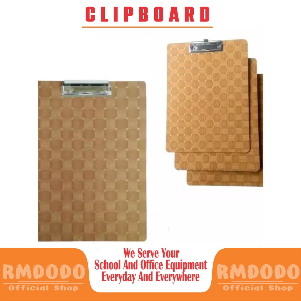 

Rmdodo Papan Jalan / Clipboard Folio / Papan Ujian / Alas Ujian / Clip Board / Clipboard / Papan Jalan A4 / Papan Jalan Kayu