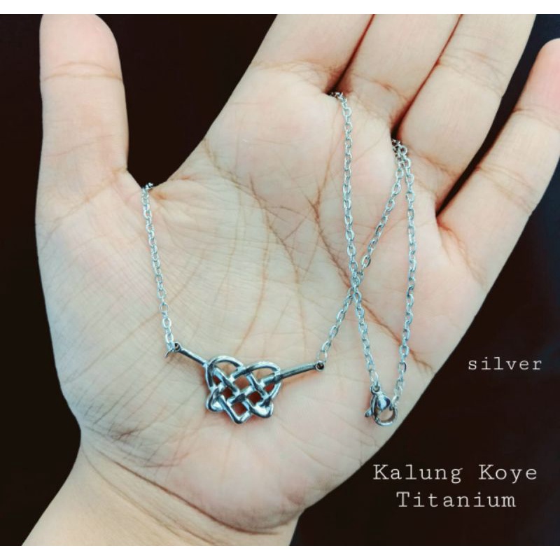 Kalung Koye Titanium Kalung Ikatan Cinta