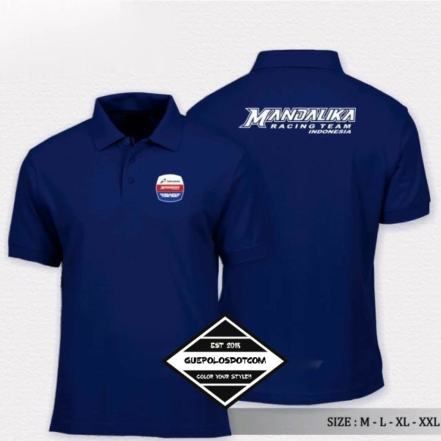 Poloshirt / Kaos Polo Mandalika Racing Team Indonesia POLO MANDALIKA