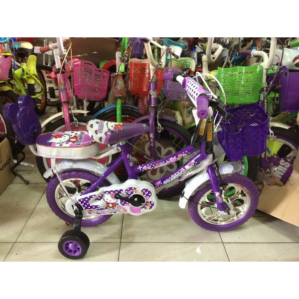 Sepeda anak 12 hello kitty