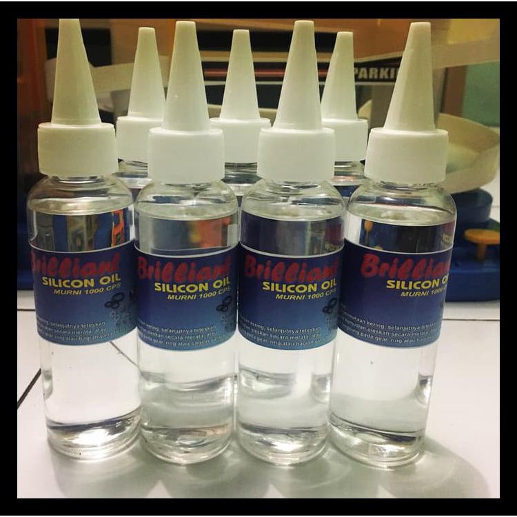 Silicone Oil Murni 1000 Cps 100Ml Brilliant Silicon Oil