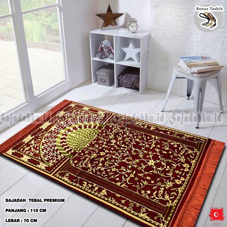 Sajadah Turki Super Soft Besar SUPER SPIEGEL Uk.110 X 70 Perlengkapan Sholat