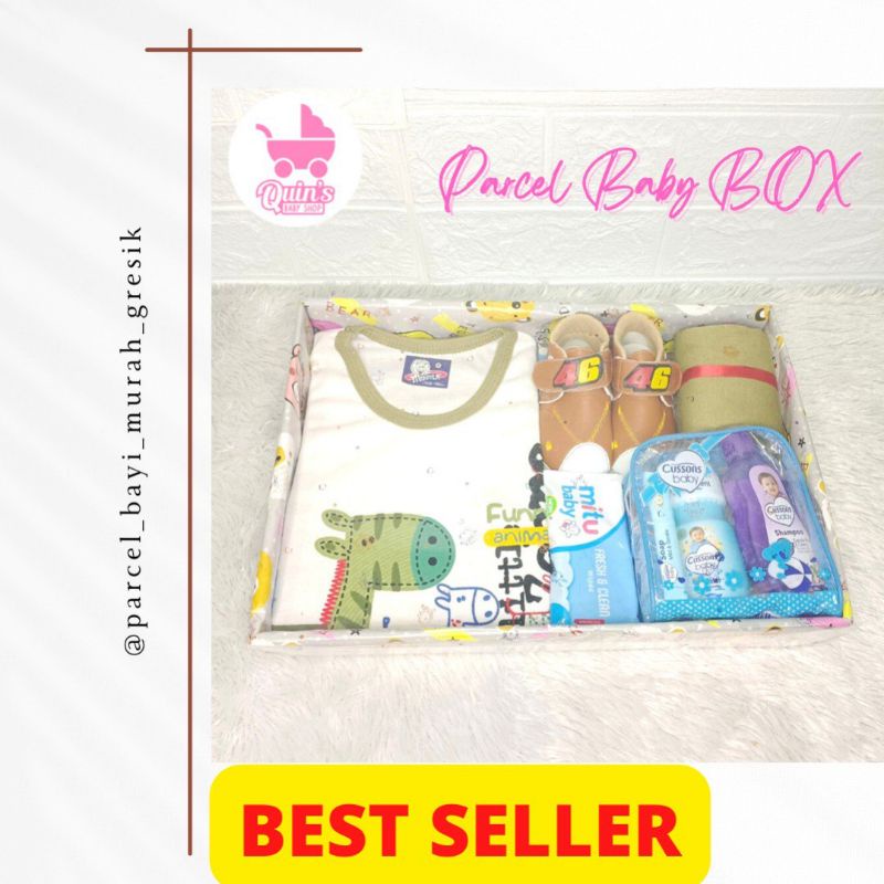 Parcel Bayi Box Paket I/Parcel Bayi/Kado Bayi/Baby Gift/Paket Kado Bayi/Kado Lahiran Bayi/Hampers Ba