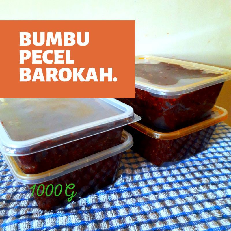 

bumbu pecel barokah khas malang1000g