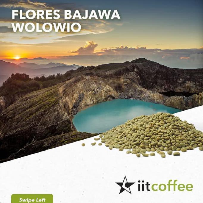 

Arabica Green Beans - Flores Bajawa Wolowio Washed - 1kg