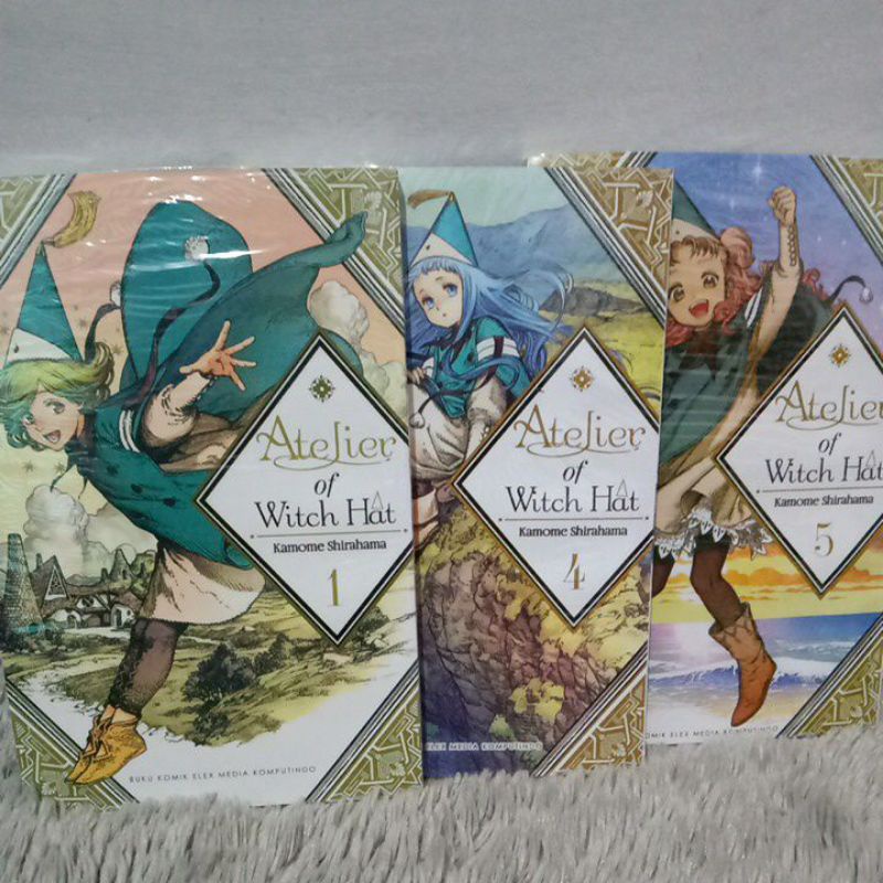 Atelier of Witch Hat 1, 4, 5