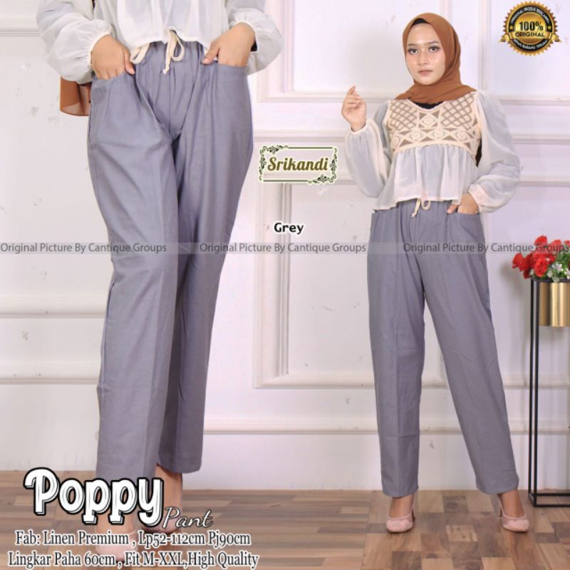 Poppy pants celana kantor cewek by srikandi