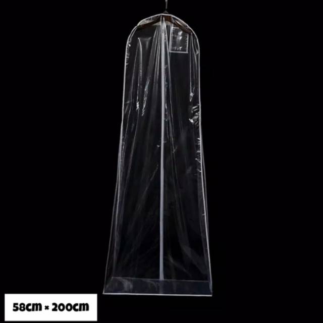 GOOD QUALITY TEBAL 2 meter Dust Cover Case Tas Cover Panjang 2 M Gaun Gamis Tas Gaun Pengantin PESTA