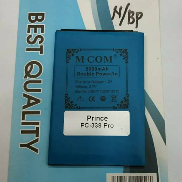 Baterai PRINCE PC338 PRO double power battery battle prince pc 338 pro