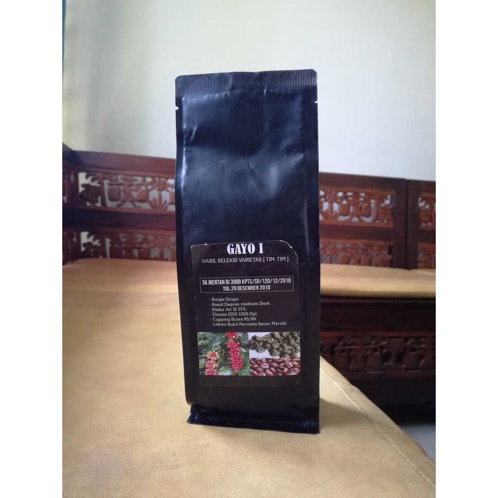 

KOPI ACEH GAYO ARABICA ORGANIK SINGLE ORIGIN 250 gram