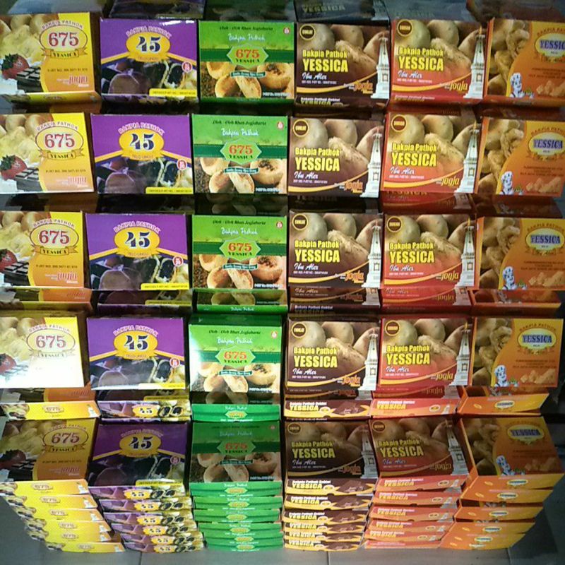 

Sekar_Shop07 Bakpia Pathok Yessica, 675, 45, 525 Asli Jogja Kering